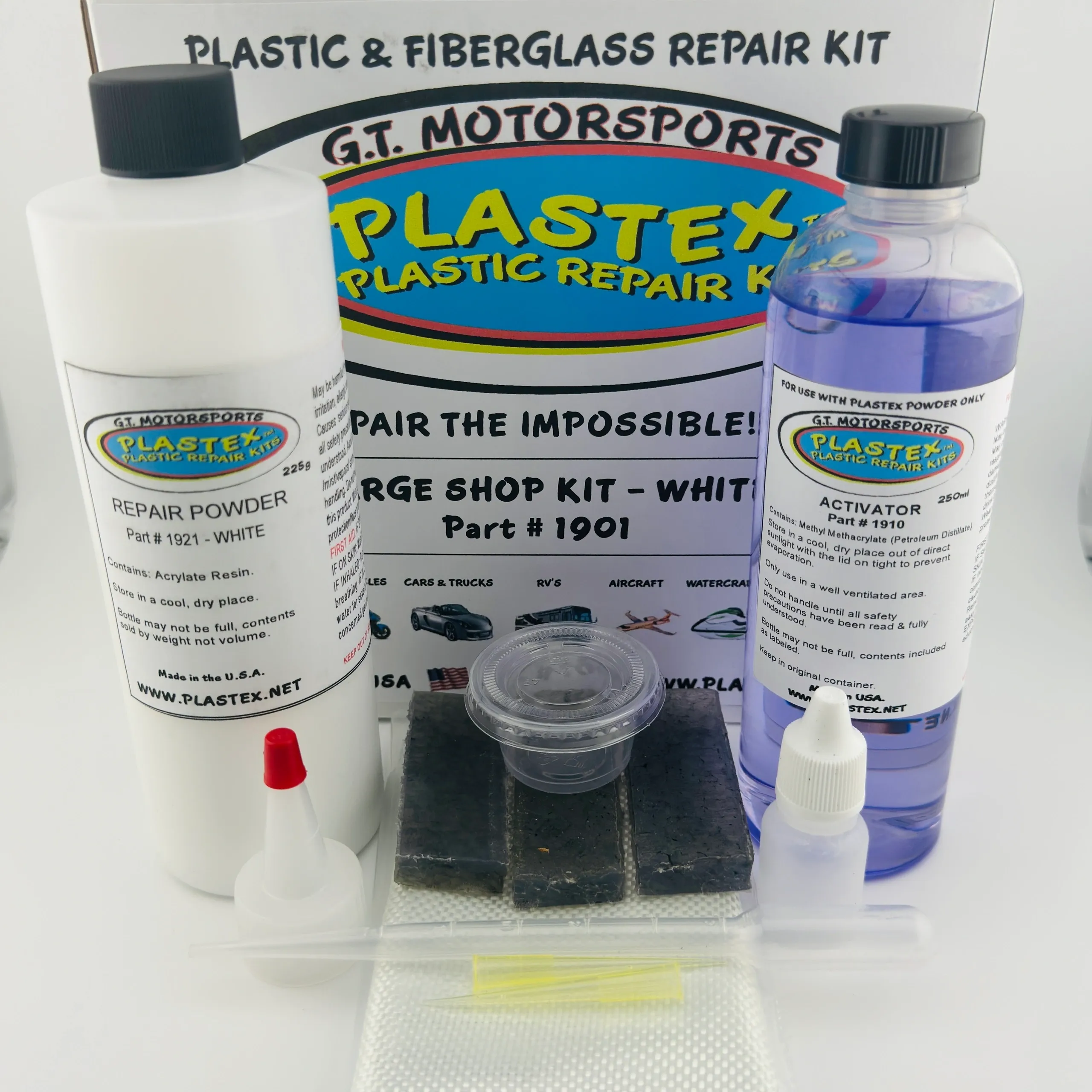 PLASTEX® Shop Kit Plastic Repair Kit - Image 3