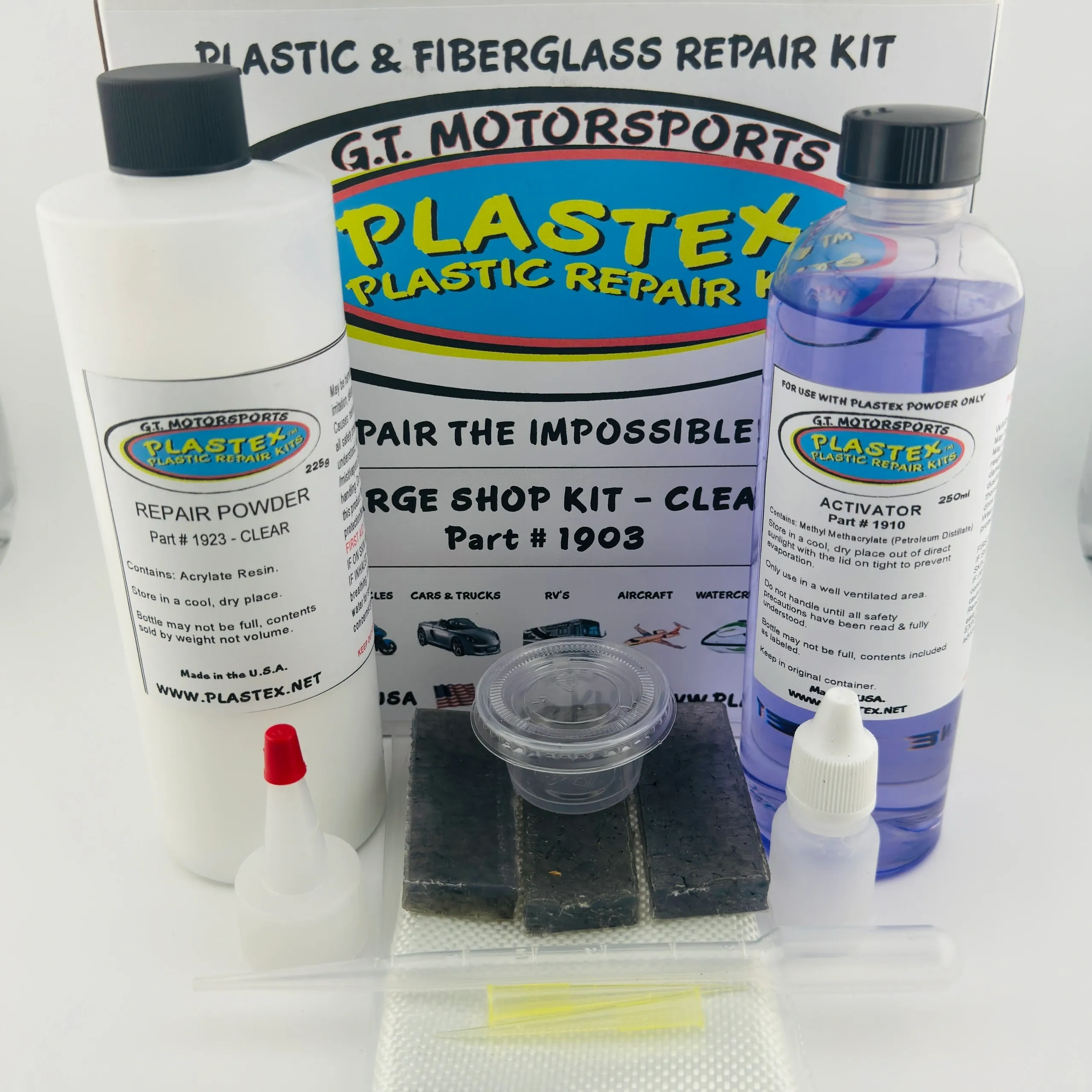 PLASTEX® Shop Kit Plastic Repair Kit - Image 5